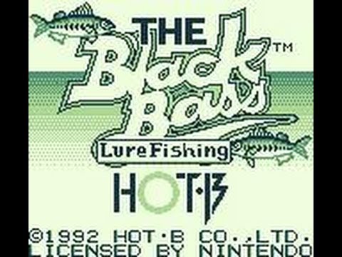 Black Bass Lure Fishing GameBoy Nintendo Game Boy