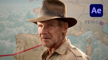 Create an Indiana Jones Map in After Effects (NO PLUGINS)
