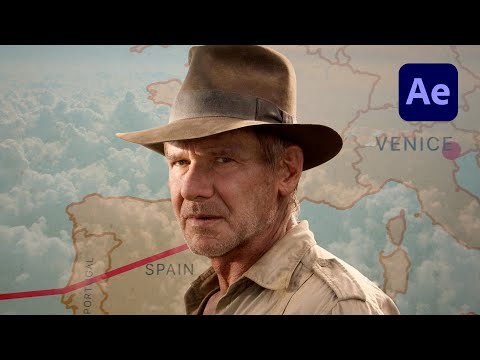 Create an Indiana Jones Map in After Effects (NO PLUGINS)