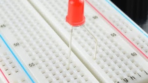 How to build a simple LED circuit on a Breadboard