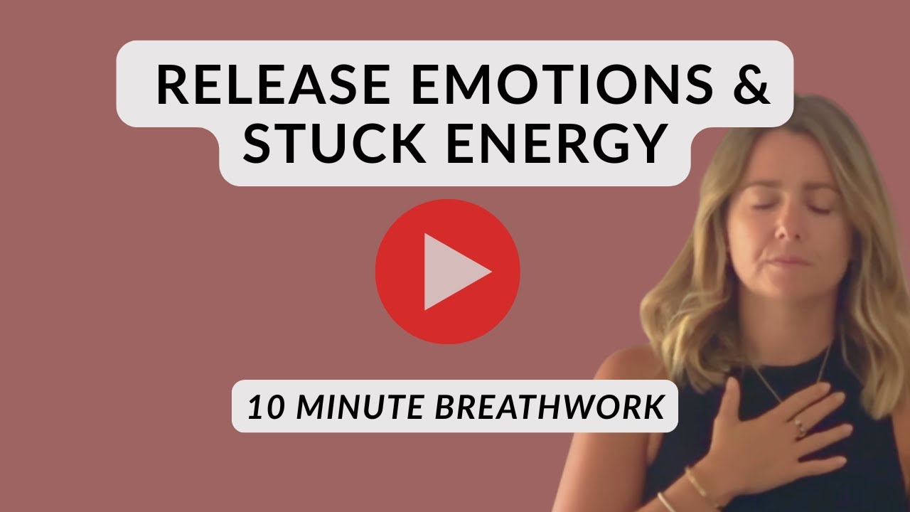 10 Minute Breathwork | Release Emotions & Stuck Energy - YouTube