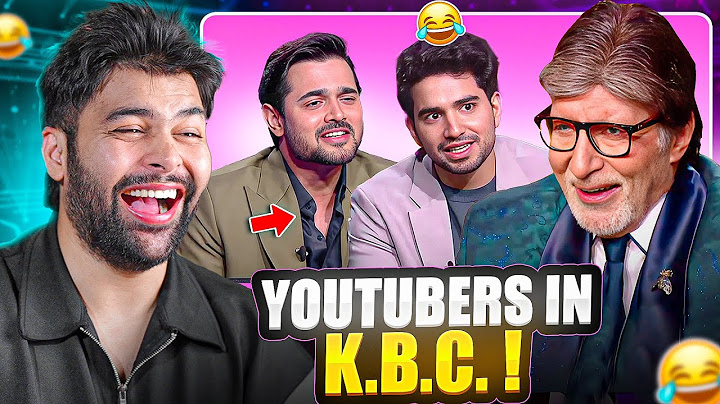 Bhuvan bam & Samay Raina In KBC | Funniest Memes 🤣