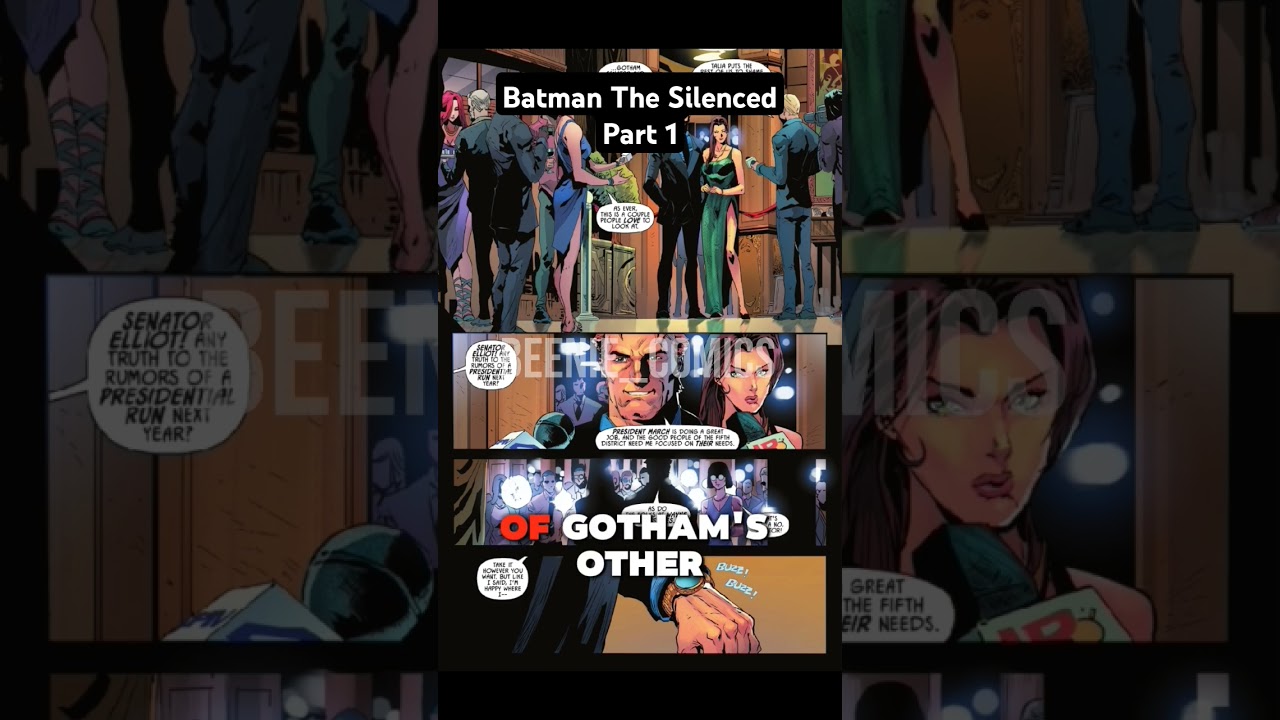 Thomas Elliot is Senator, Bruce Wayne is Dead? 