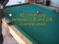 Pool Rules Quiz Instruction - Part 2: small gap between CB and OB (NV B.63)