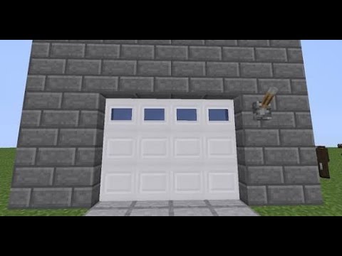 Como hacer una puerta en minecraft