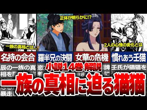 【薬屋のひとりごと】小説14巻解説！名持ちの一族の会合が波乱万丈すぎる！？猫猫が華蛇についてなどの難解を次々と解き明かしていく！【ゆっくり解説/考察】