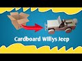 How to make jeep with cardboard || cardboard se jeep kaise banaye ||