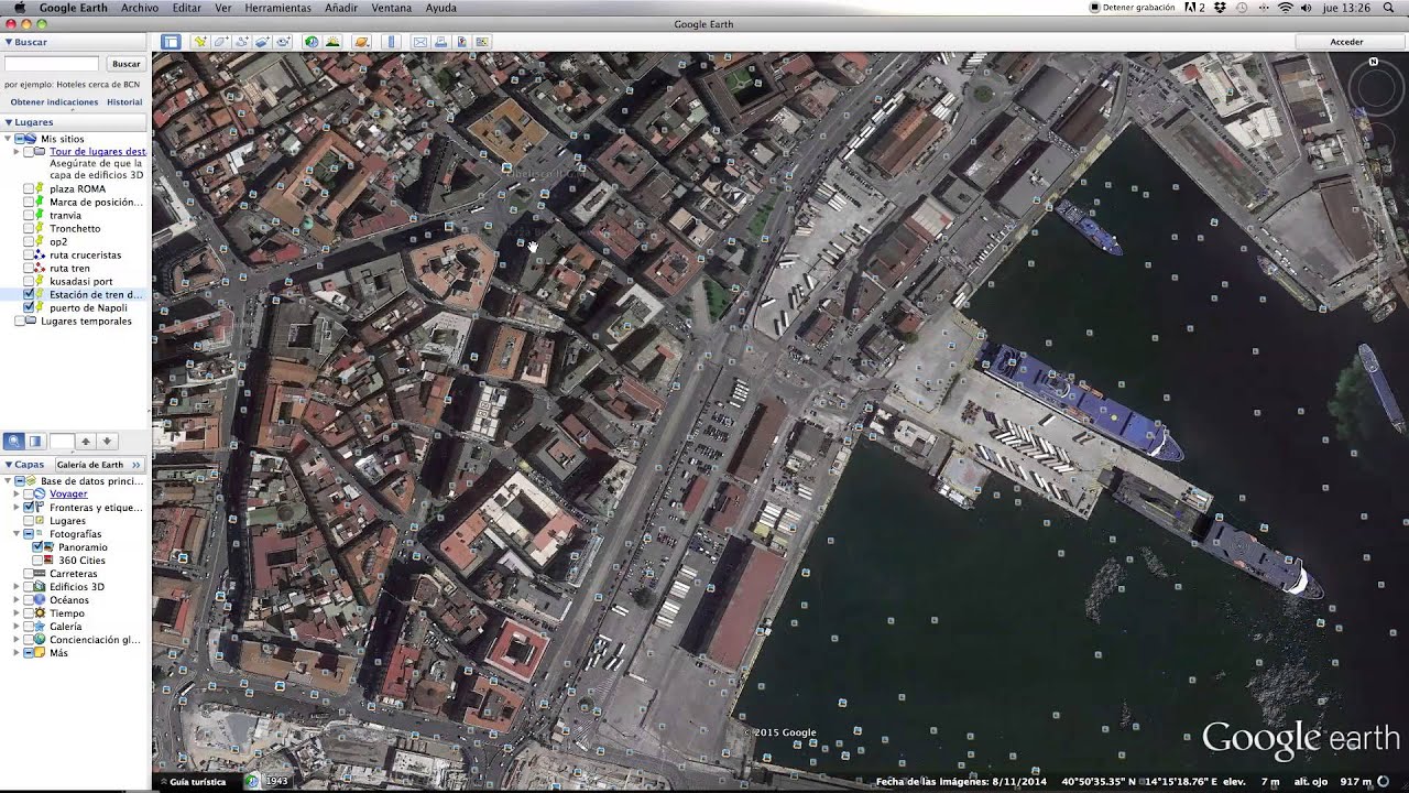 CÓMO LLEGAR DEL PUERTO DE NÁPOLES AL CENTRO