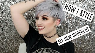 I SHAVED MY HEAD AGAIN | How I Style My New Do