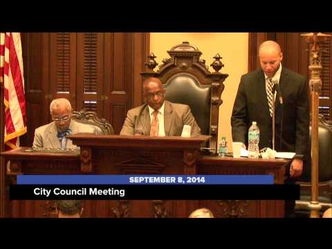 Baltimore City Council Meeting, September 08, 2014