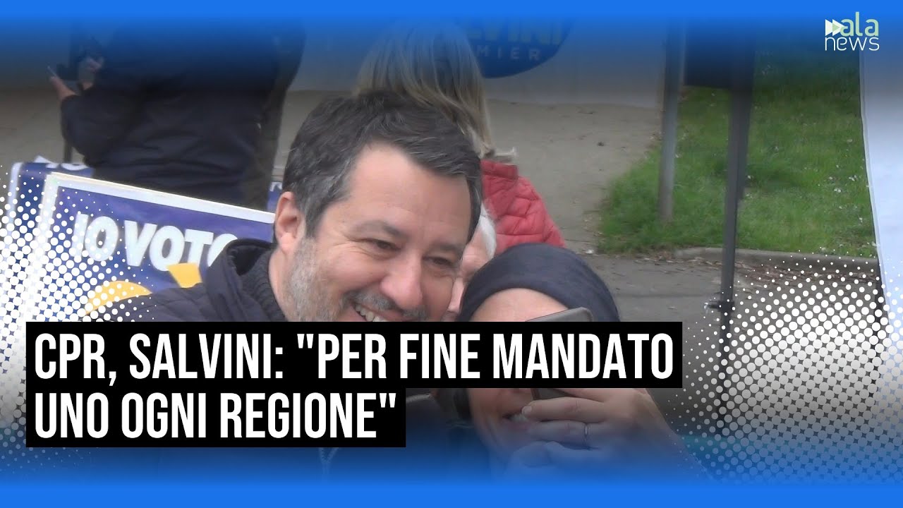 Sicurezza, Salvini: 