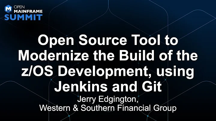Open Source Tool to Modernize the Build of the z/O...