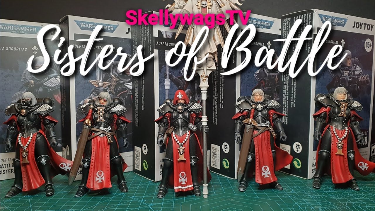 Adepta Sororitas Battle Sister Ludwenna 1/18 scale (Joy Toy