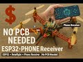 Cheapest Flight Controller| No PCB Needed |ESP32 + Betaflight + Phone Receiver