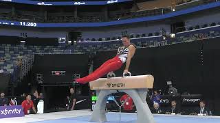 Drake Andrews  - Pommel Horse  - 2025 Xfinity U.S. Championships -  Senior Men Day 1