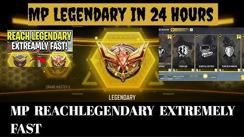 "REACH LEGENDARY FAST! COD Mobile MP Tips & Tricks"#codm #callofdutymobile #mpgameplay #rankedmatch