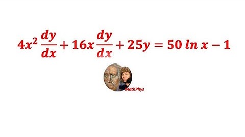 A-LEVEL FURTHER MATHS DIFFERENTIAL EQUATIONS PAST PAPER | CIE