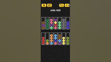 Ball Sort Puzzle Level 11233 /Ball Sort Color Water Puzzle Level 11233 Water Sort Puzzle Level 11233