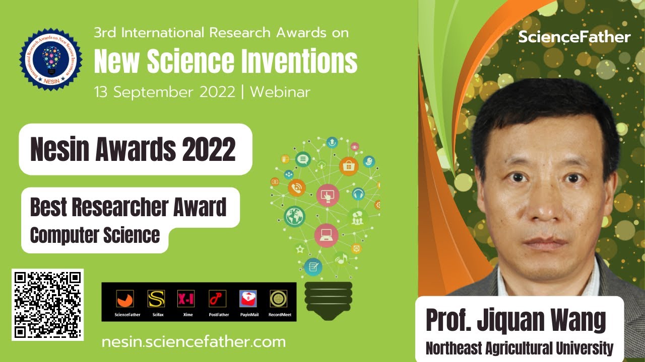 Prof. Jiquan Wang, Northeast Agricultural University, China | Best Researcher Award