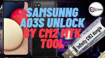 Samsung A03s  android 11 frp unlock by cm2 mtk tool