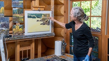 Quick Landscape Painting Demo with Kathleen Dunphy