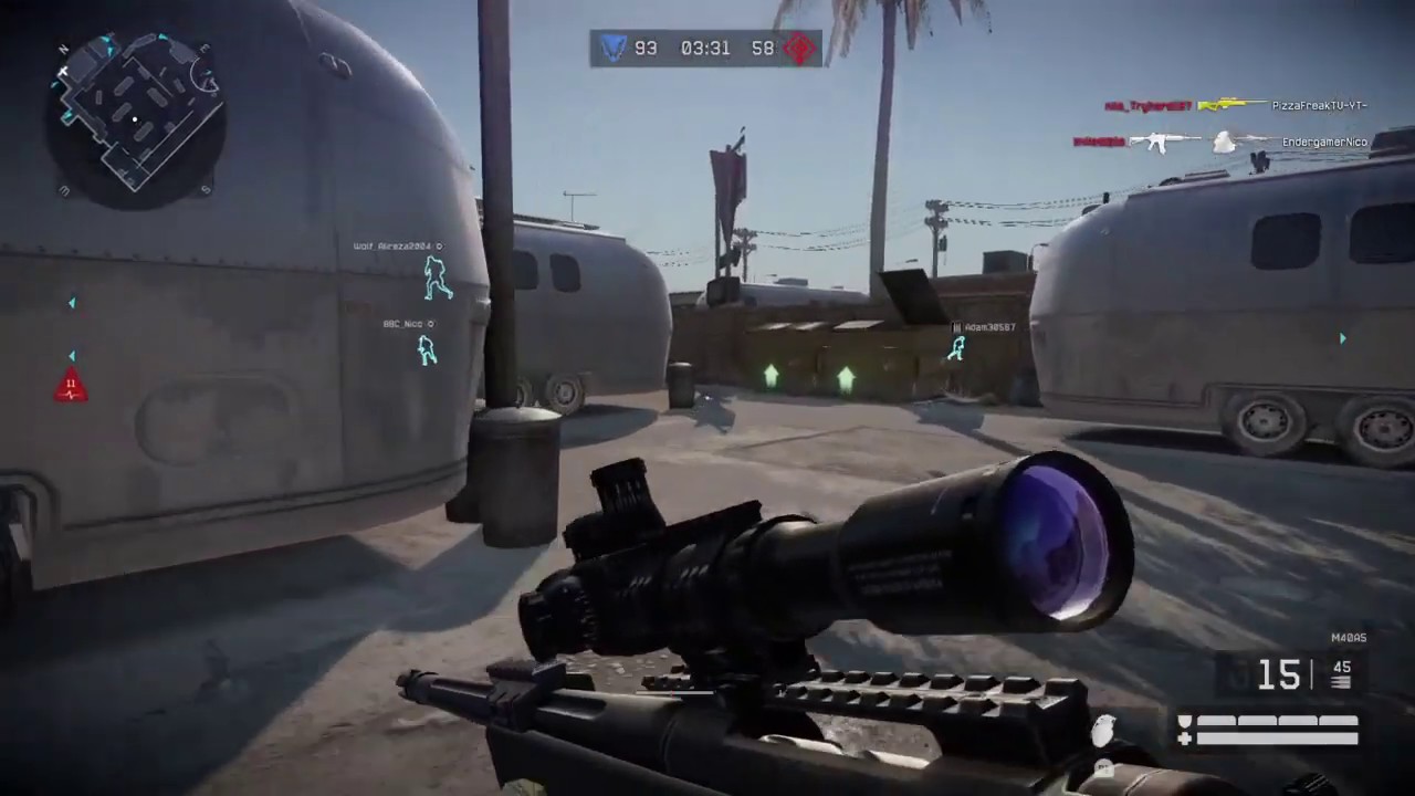 Warface PS4 - (42-13) / Team Deathmatch - Motel [SNIPER]