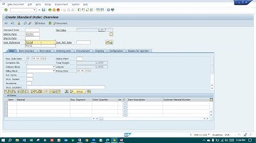 S4HANA Sales || Sales Order Create #VA01