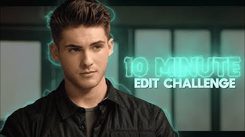 10 minute edit challenge | after effects