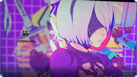 Nier automata themed pc boot arch linux boot/setup using sddm ,kde plasma and grub