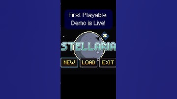 Stellaria Demo Is Live! 🌌 Cozy Sci-Fi RPG (Playable Now) #stellaria #gamedevblog #cozygame #pixelart