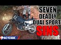 Seven Deadly Adventure Motorcycling Mistakes That Almost Killed Us #everide