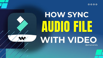 How to Sync Audio with Video in Filmora