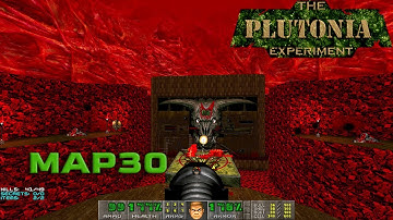 Final Doom: The Plutonia Experiment 🟢 MAP30: The Gateway of Hell 🟢 100% Playthrough
