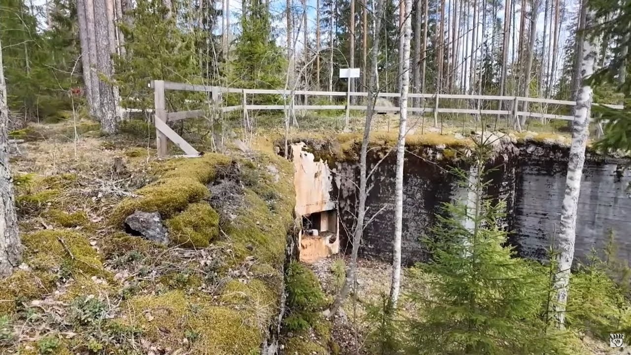 Salpalinjan parakkialue ja korsut Hurtanmaalla