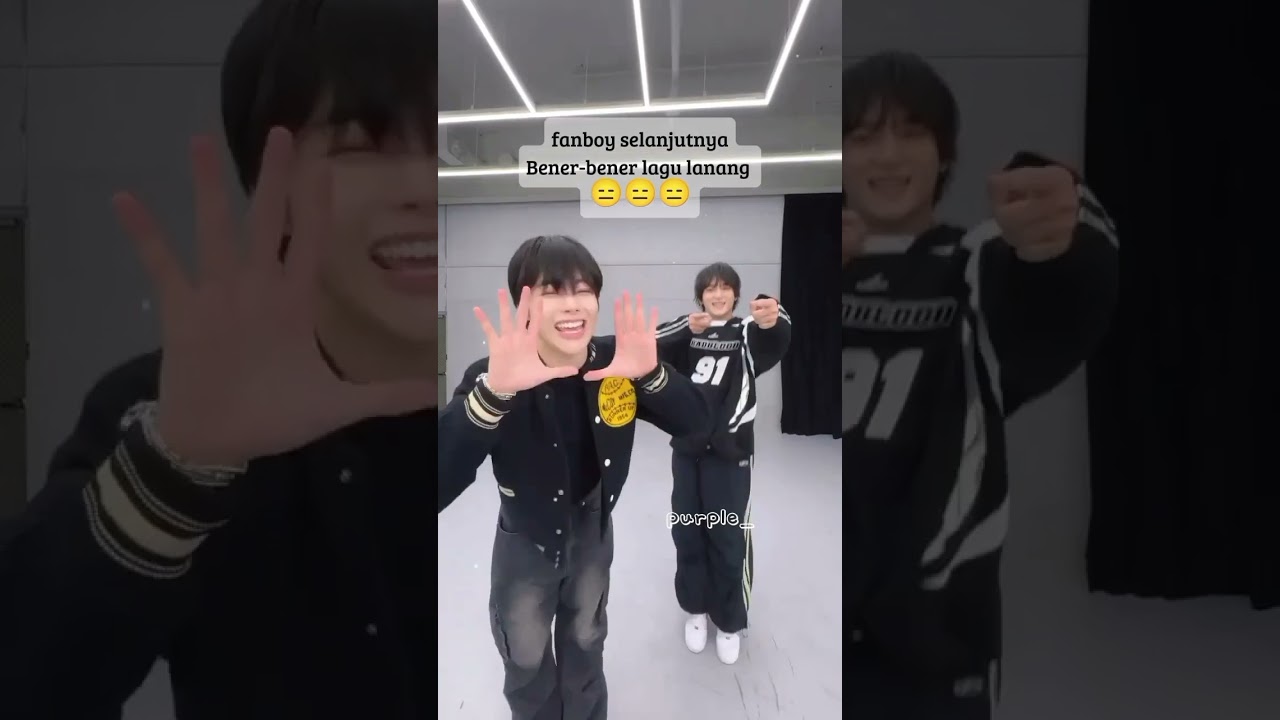 hanbin lincah banget, zayyan stay cool 😂 cr. awal video alter_luth 