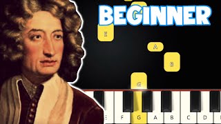 Canon In D  Johann Pachelbel | Beginner Piano Tutorial | Easy Piano