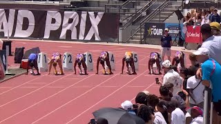 Emmanuel Eseme Battles Kayinsola Ajayi In Men’s 100m Final At The 2026 Commonwealth Games