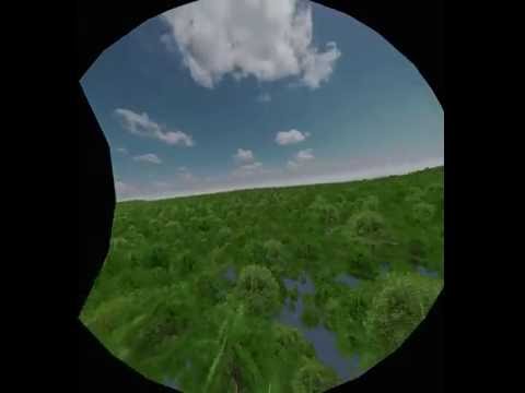 WIP - VR Autodesk Stingray Low Poly Forest 500K Trees