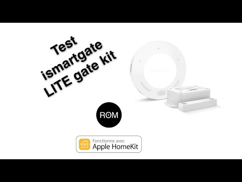 Test ISmartgate LITE gate Kit - Le portail ou porte de garage connecté avec HomeKit