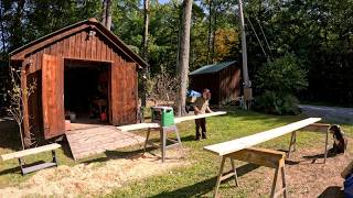 making a custom two by bench