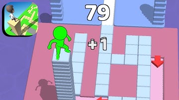 Stacky Dash Gameplay - All Levels #1