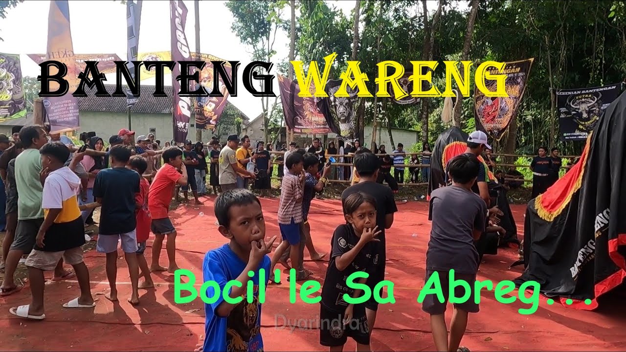 Banteng Wareng kejar2 bocil....