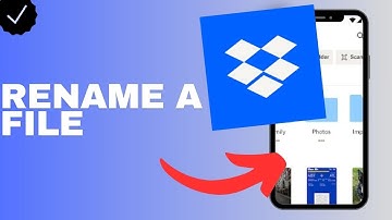 How to rename a file in the Dropbox app?