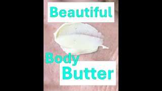 Vegetable body butter All natural Butter w recipe