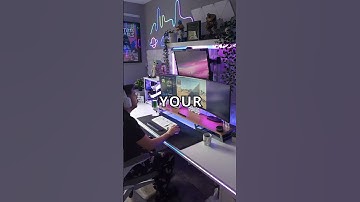 Desktop Setup🥹❤️ #coding #computer #gamingsetups #hacking #shorts #ytshorts #hacker #gaming