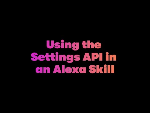 Getting the Timezone, Temperature, and Distance Settings in an Alexa Skill - Dabble Lab #224