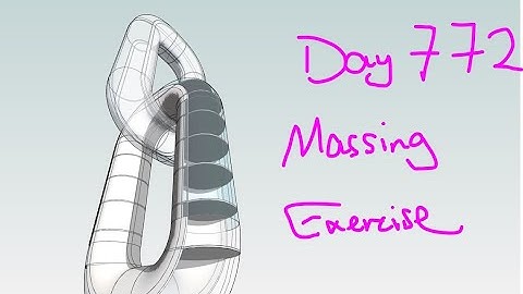 Revit Exercise (Day 772) Massing Exercise
