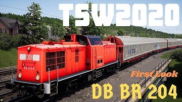 Train Sim World 2020: DB BR 204 First Look