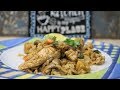 Ρύζι τηγανητό με κοτόπουλο - Fried rice with chicken