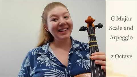 Cello | G Major Scale and Arpeggio - 2 Octave